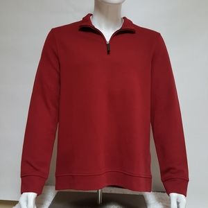 Tasso Elba mens quarter zip pull over sweater
